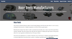 Desktop Screenshot of hose-reels.net